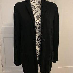 H by Bordeaux Soft Black Blazer - XL